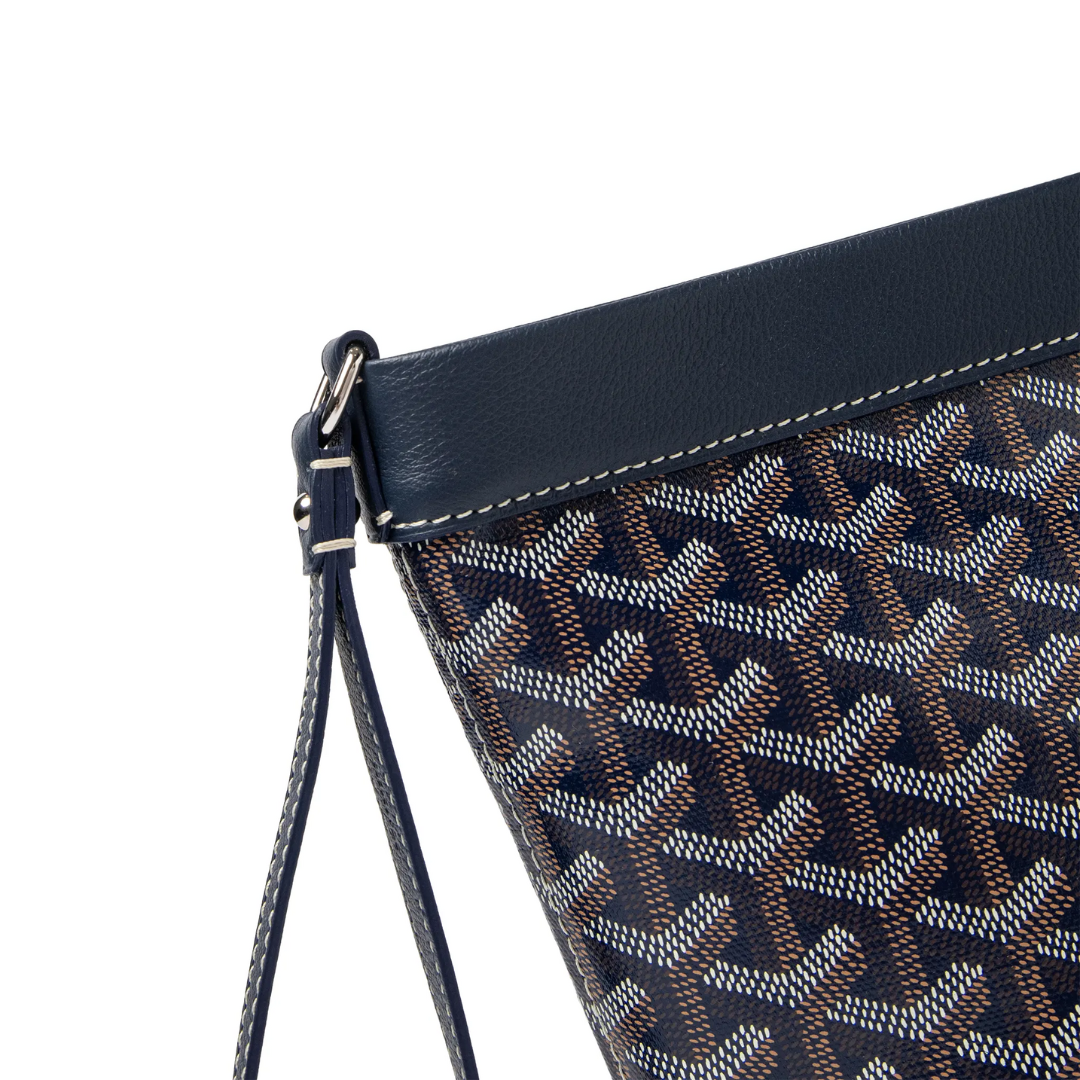 Goyard Conti Navy Blue Pouch