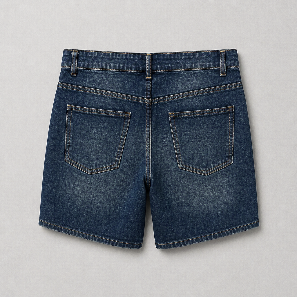 Star Denim Shorts