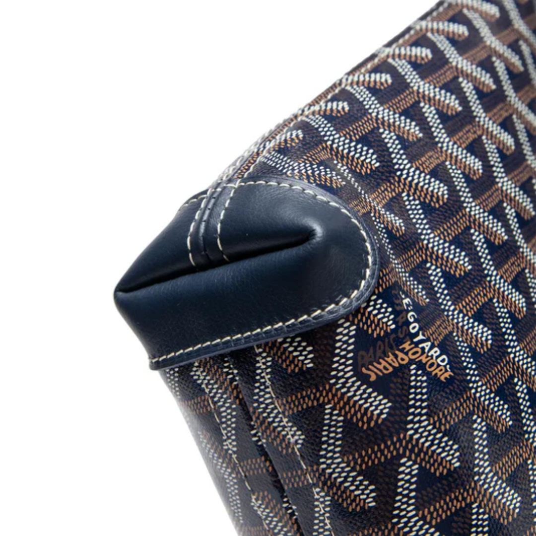 Goyard Conti Navy Blue Pouch