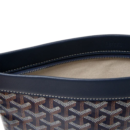 Goyard Conti Navy Blue Pouch