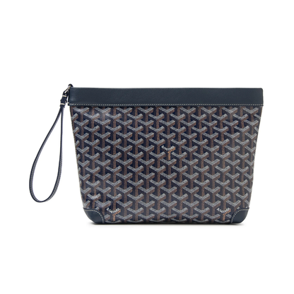 Goyard Conti Navy Blue Pouch