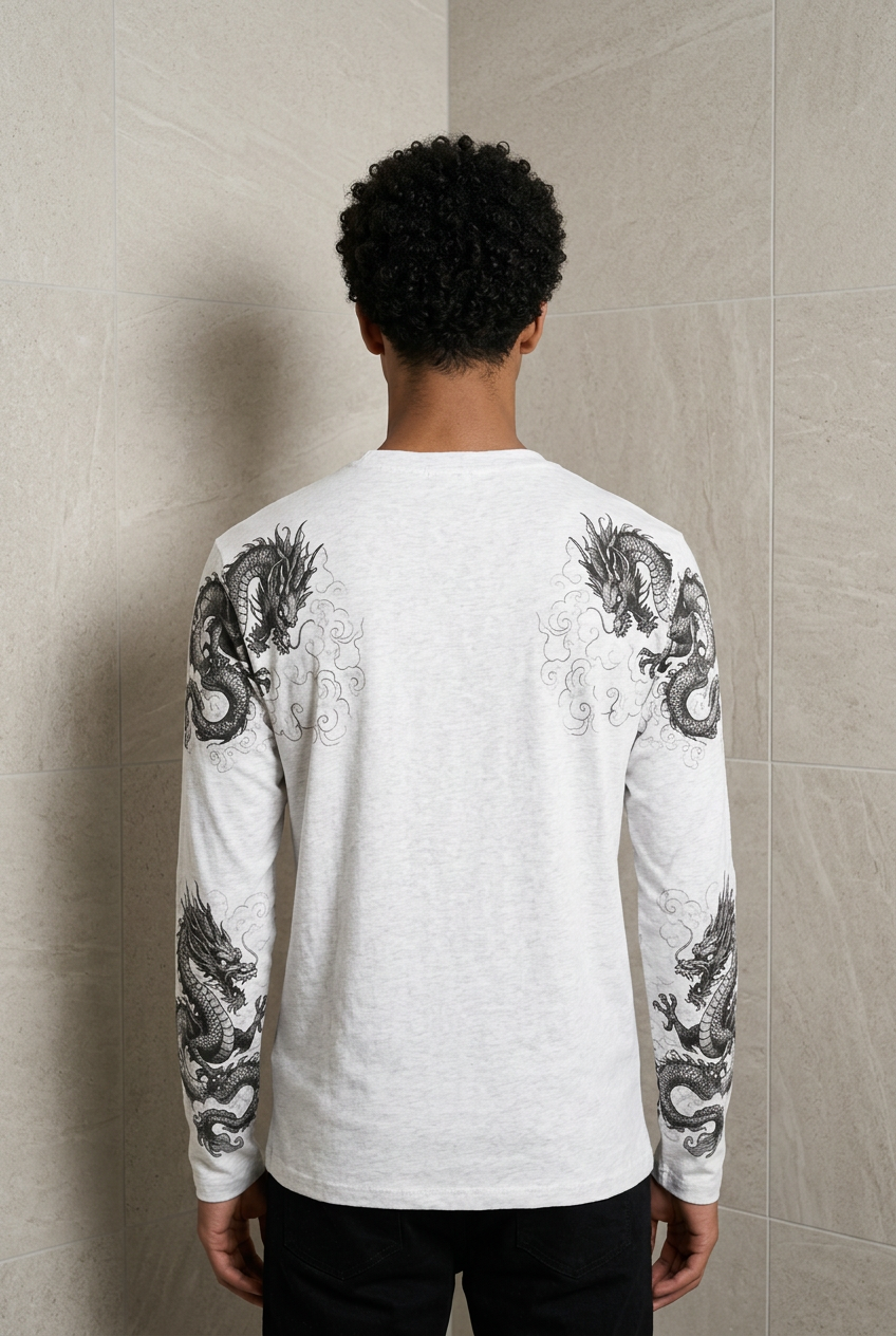 Dragon Script Long Sleeve