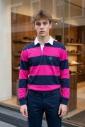 Navy & Pink Rugby/ Eric Emmanuel