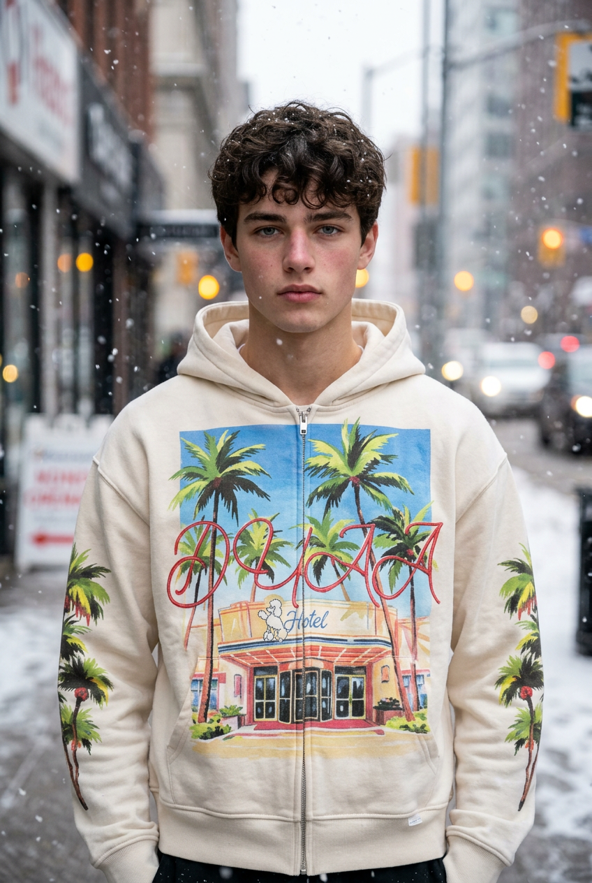 Miami Nights Zip-Up/ Duaa