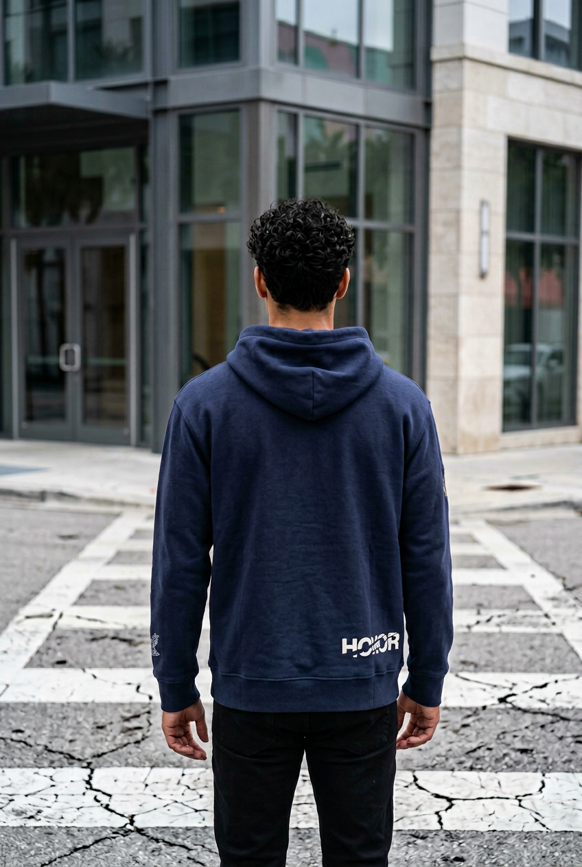 Midnight Crest Hoodie/Honor the Gift