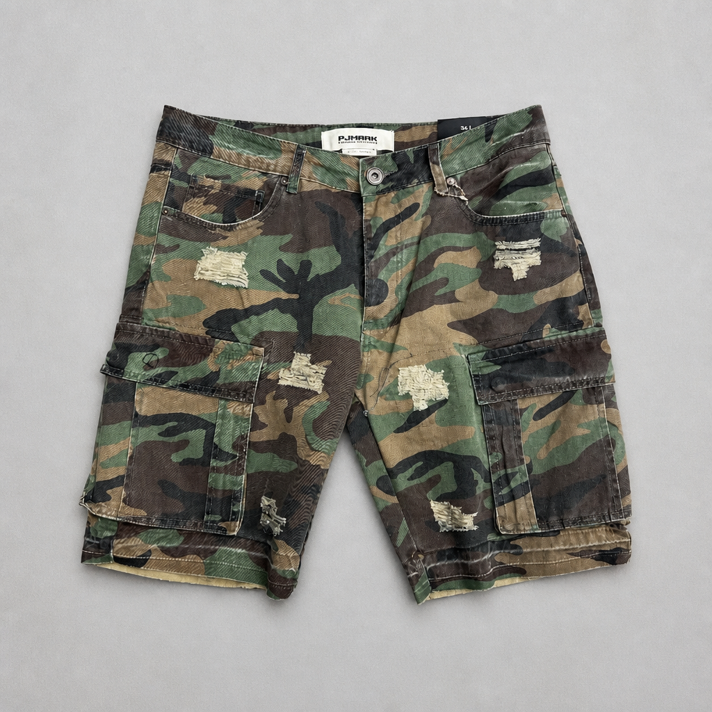 Urban Camo Cargo Shorts