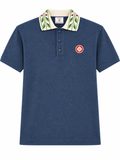 Frente del polo Casablanca azul navy