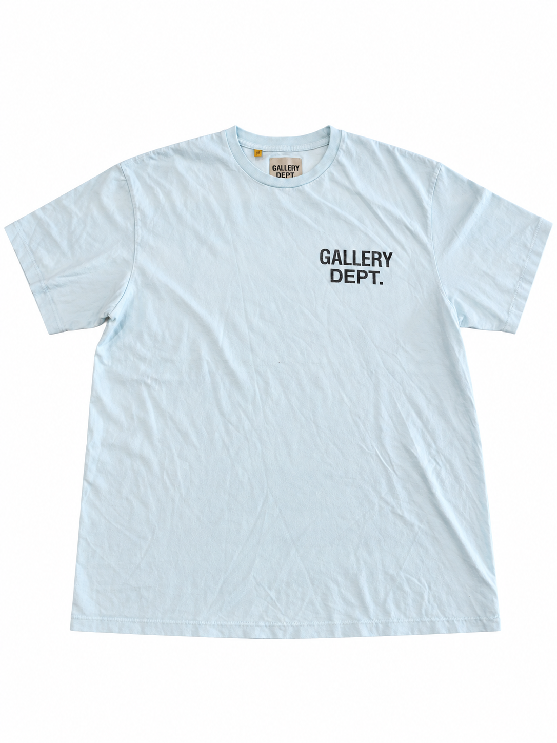 Gallery Dept. Logo Tee · Azul claro · vista frontal