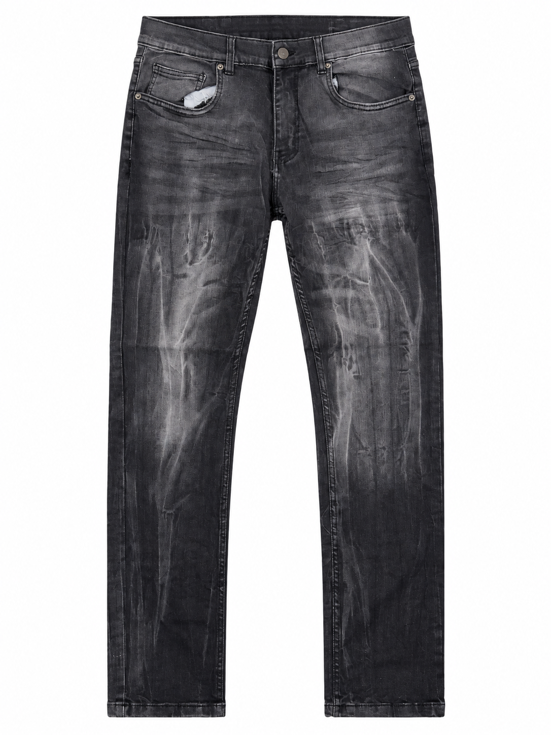 Pantalón Evolution gris desgastado sobre fondo blanco
