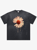 Supermade Floral Basketball Tee front